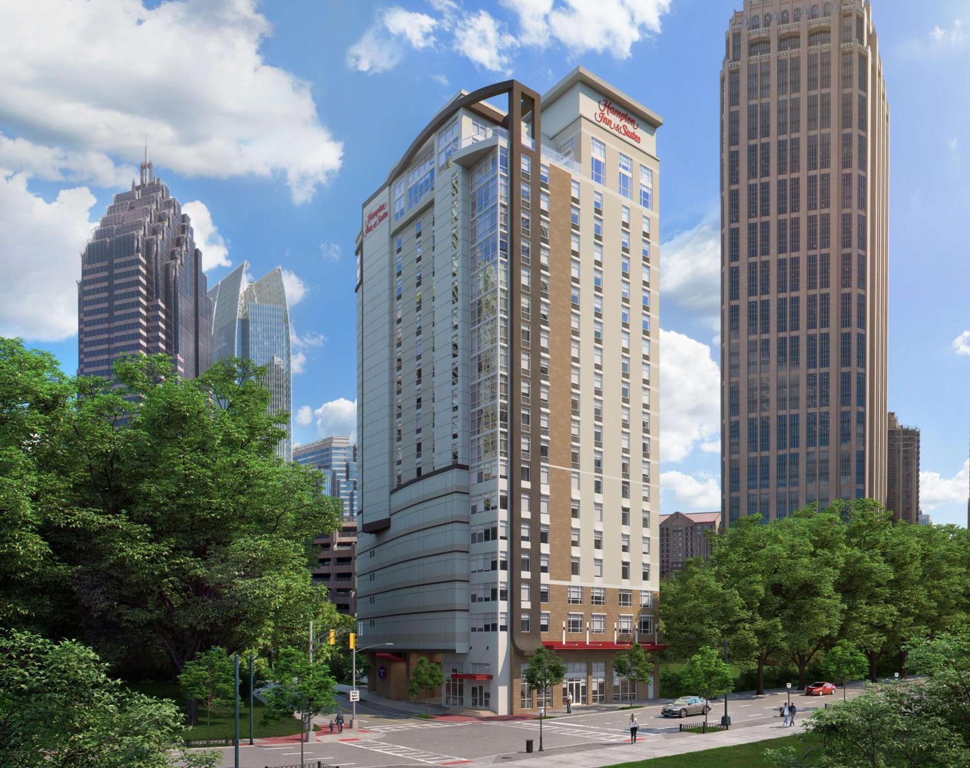Hampton Inn & Suites Atlanta-Midtown, Ga Buitenkant foto